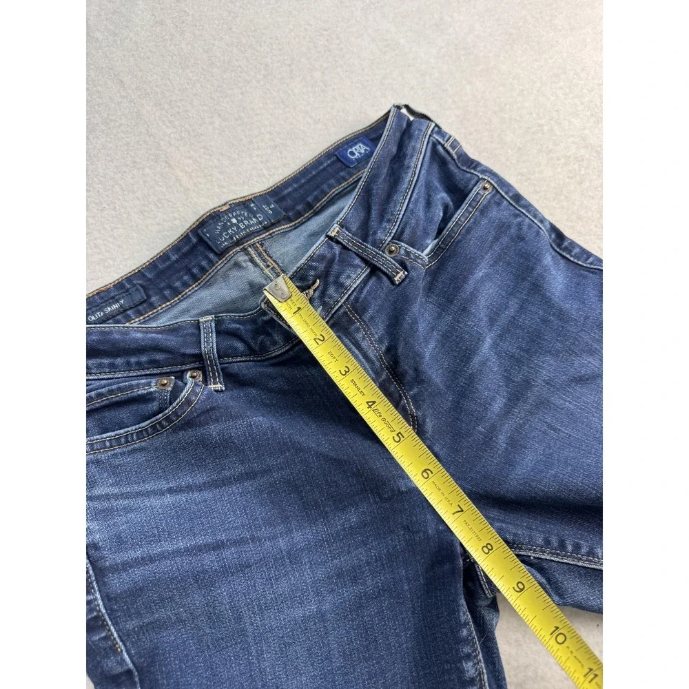 Lucky Brand Lolita Skinny Jeans Womens‎ 27 Blue Mid Rise Stretch Denim Slim Leg